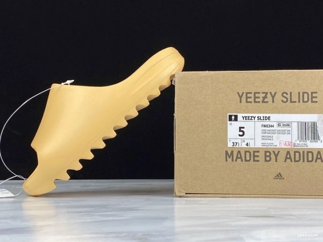 Sand Adidas FW6344 Slide Desert Yeezy 1001